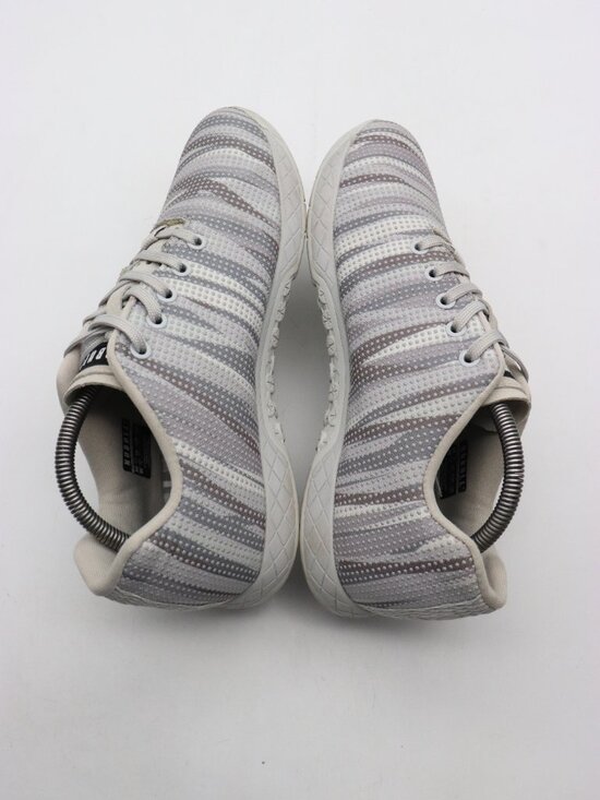 Nobull Outwork Men\'s 9.5 Women 11 Ice Burst Light Grey Crossfit Trainer Sneaker